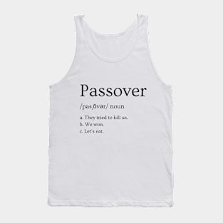 Passover definition Tank Top